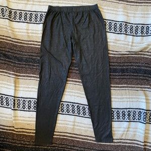 Shimmery Black Leggings